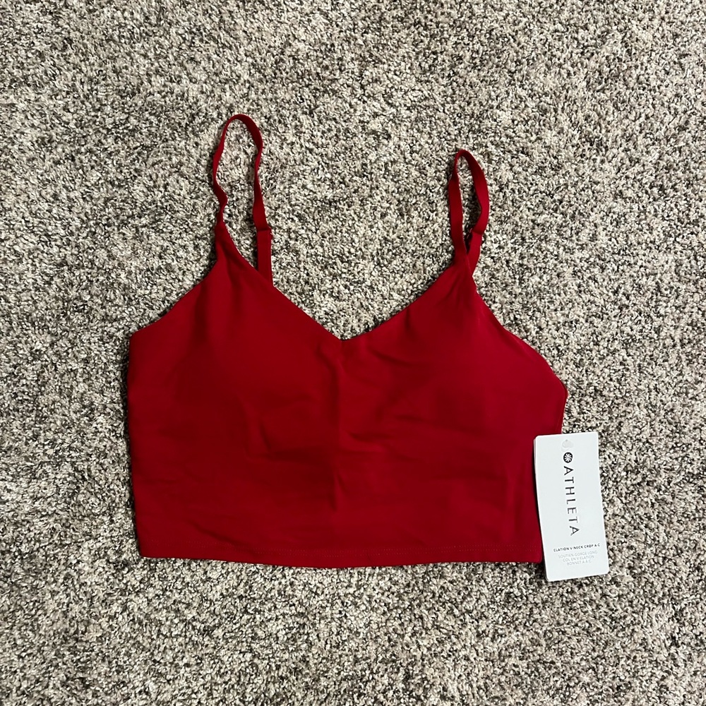Athleta Elation V-Neck Crop